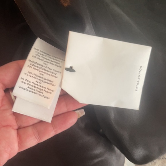 DKNY Wool Blend Coat - Picture 12 of 12